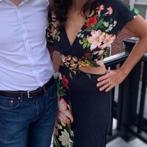 Farm Rio maxi backless jumpsuit romper size 4